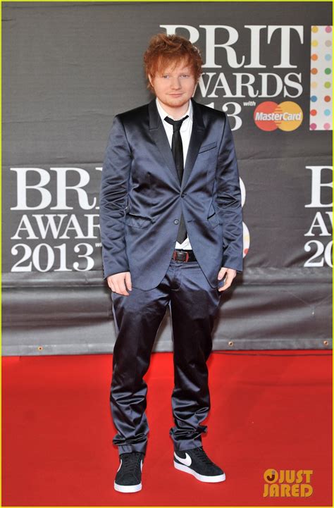 Photo: ed sheeran conor maynard brit awards 2013 red carpet 22 | Photo 2815866 | Just Jared ...