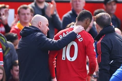 Manchester United confirm Marcus Rashford injury blow but give fans ...