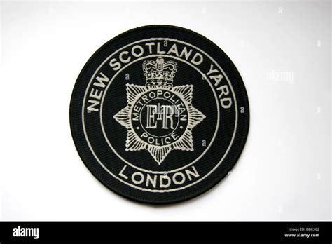 New Scotland Yard London police patch Stock Photo - Alamy