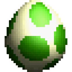 suppermariobroth: Unused Yoshi’s Egg from Super Mario 64, from... on ...