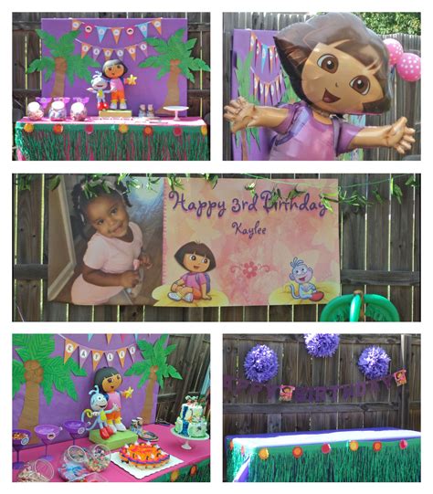 Dora the Explorer Themed Birthday Party | www.signature-soirees.com | Explorer birthday party ...