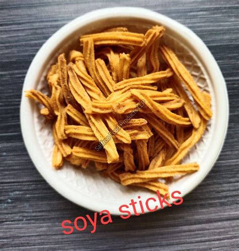 saffron soya sticks, for Snacks, Home, Hotel, Certification : FSSAI Certified at Rs 115 / 1 kg ...