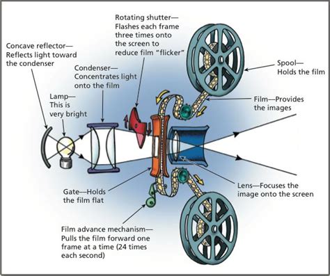 What is the physics behind watching a movie? | Film projector, Movies ...