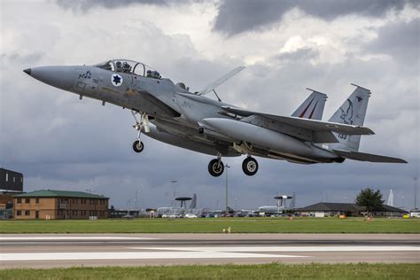 Israeli fighter jets join military exercises over northeastern England ...