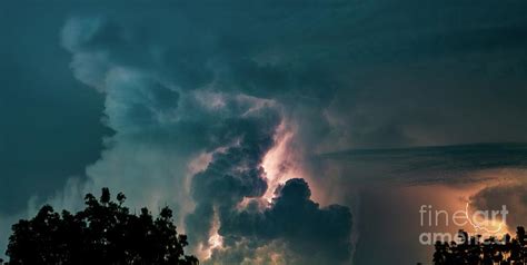 Lightning And Cumulonimbus Clouds Photograph by Stephen Burt/science Photo Library | Fine Art ...