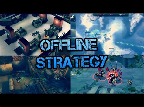 Android Best Offline Strategy Games:challenge skills