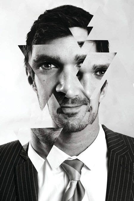 Create a geometric abstract portrait | Practical Photoshop in 2023 | Distortion photography ...