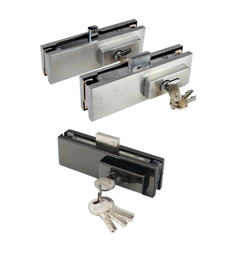 Premintehdw Glass Door Floor Lock Latch For Commercial Frameless Glass Door-in Door Locks from ...