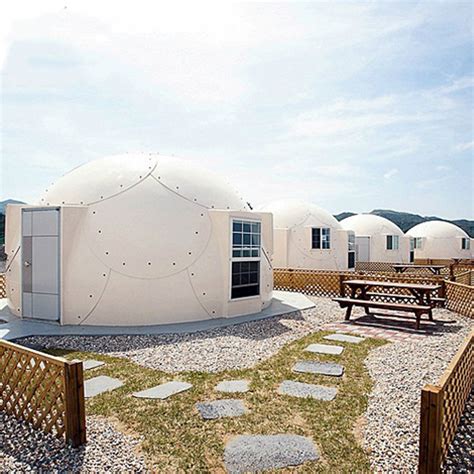 Fiberglass dome house