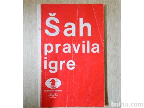 Šah pravila igre