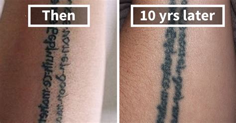 35 Pics Revealing How Tattoos Age Over Time