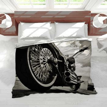 Motorcycle Comforters, Duvets, Sheets & Sets | Custom