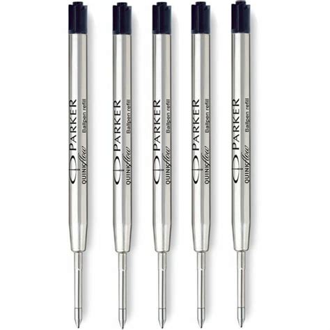 Lot Of 10 - Parker Ball Pen Refill Fine Black Ink Jotter refill 100 % ...