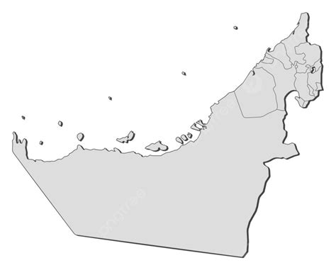 خريطة الإمارات العربية المتحدة الخريطة السياسية للإمارات العربية المتحدة مع عدة دول صورة الخلفية ...