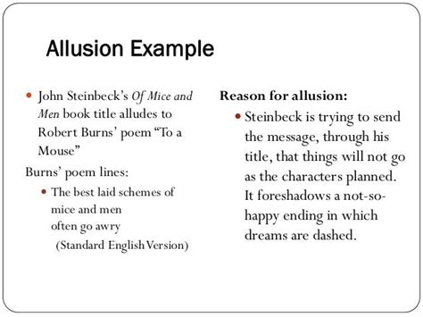 94 allusion definition poetry