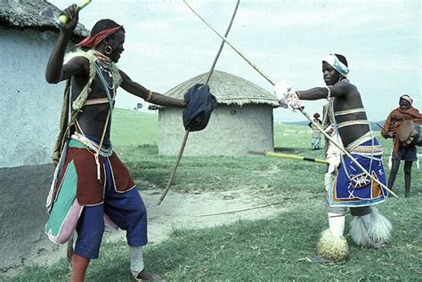 Centuries-old Zulu tradition of Stick-Fighting is today helping South Africa to curb gang ...