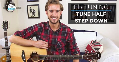 Eb Tuning Guitar Tutorial - Tune half a step down