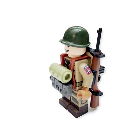 Custom Lego WW2 US Army Airborne 82nd Soldier Minifigure Free Shipping SNUS05 | eBay