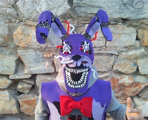 Five nights at freddy's costume / Nightmare Bonnie costume | Etsy