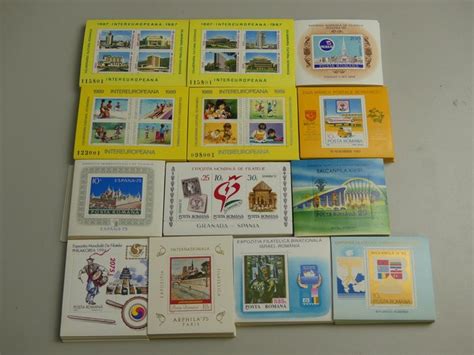 Romania 1975/1994 - 1300 souvenir sheets philately - Catawiki