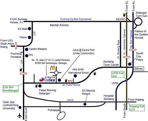 Lestari Perdana Seri Kembangan map - New Malaxi