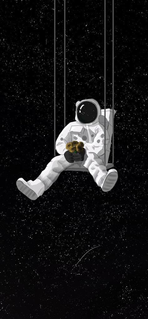 Astronaut space mobile wallpaper,dark amloed - HD Mobile Walls