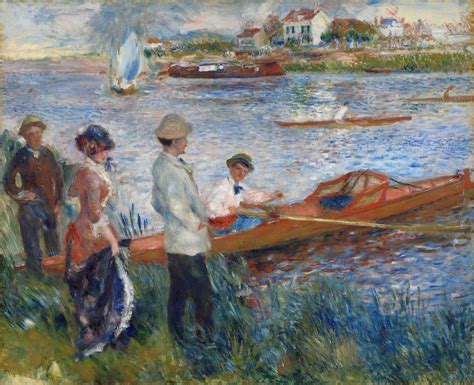 Oarsmen at Chatou, 1879 by Auguste Renoir - Paper Print - Custom Prints ...