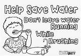 Save Water Coloring Pages  Coloring Home sketch template