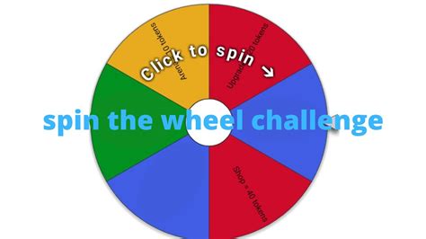 spin thee wheel challenge - YouTube