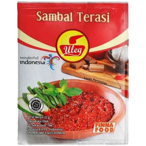 Finna Uleg Sambal Terasi Sachet Isi 10