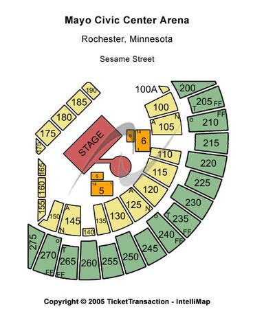 Mayo Civic Center Arena Tickets in Rochester Minnesota, Seating Charts ...