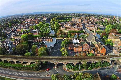 Pictured: The Shropshire countryside as you've never seen it before ...