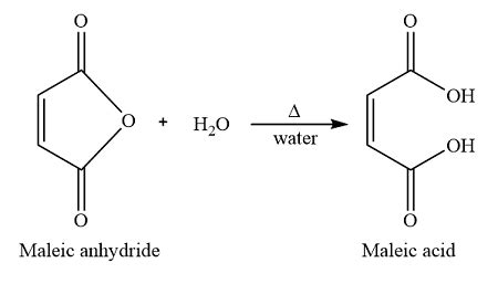 A careless student used a wet sample of cyclopentadiene in a Diels ...