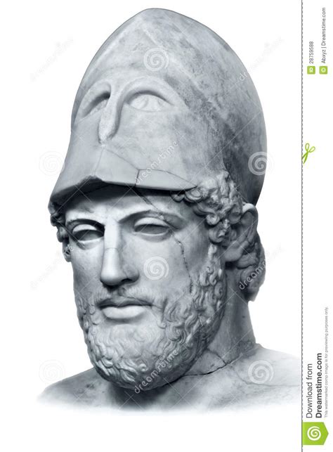 Pericles Bust Isolated Royalty Free Stock Photos - Image: 28759588