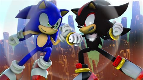 Hedgehog battle Sonic Vs Shadow in all Sonic racing games 4K - YouTube