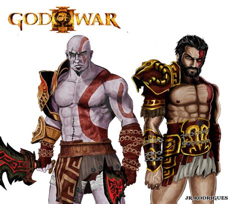 kratos and deimos by Junior-Rodrigues on DeviantArt