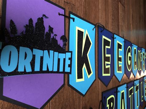 Fortnite Birthday Banner by Beautiful Chaos Banners Nerf Birthday Party ...