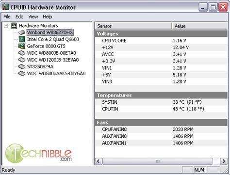 Repair Tool of the Week: CPUID Hardware Monitor - Technibble