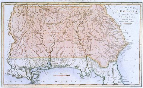 Georgia map, Historical maps, Map