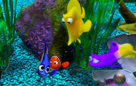 Finding Nemo Aquarium Hidden Mickey | Disney Movies | Hidden Mickeys | Find Mickeys