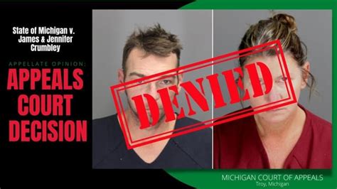 Appeals Court | James and Jennifer Crumbley Ordered to Stand Trial : u/canmichigan