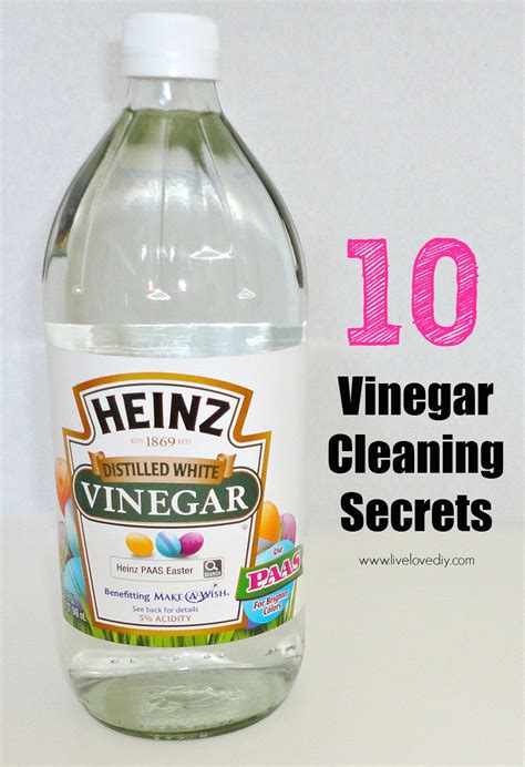 White Vinegar Cleaning Percentage at John Roy blog