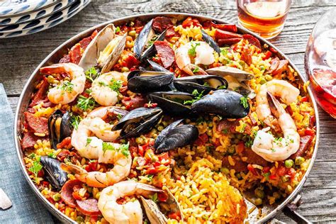 Seafood Paella Recipe