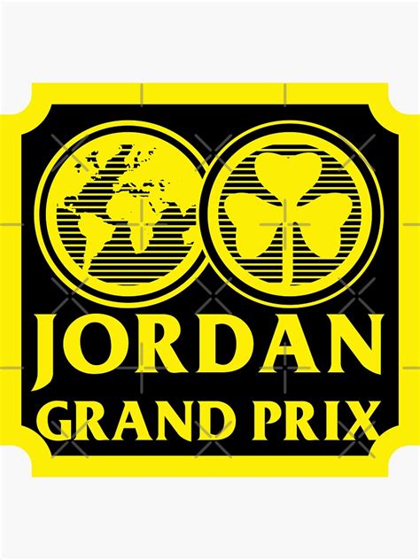 "Jordan Grand Prix (Original Logo 1991 -1995)" Sticker for Sale by TableTopDesigns | Redbubble