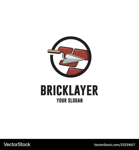 Bricklayer Royalty Free Vector Image - VectorStock