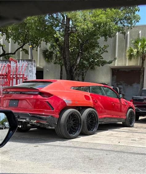 Bold or Bonkers? The Lamborghini Urus 6X6 Built for Doomsday ...