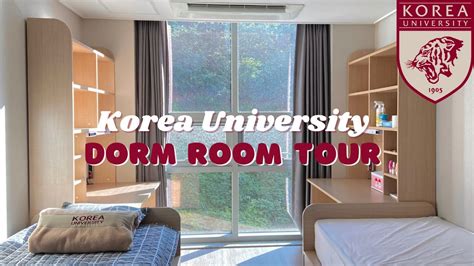 Korea University Dorm Tour | 14 Day Quarantine in SEOUL - YouTube