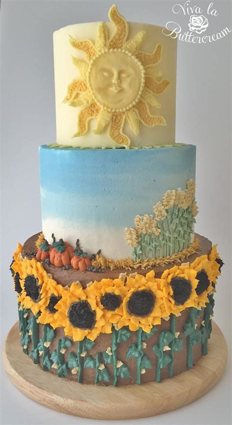 Harvest - Decorated Cake by vivalabuttercream - CakesDecor