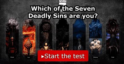 Which of the Seven Deadly Sins are you?