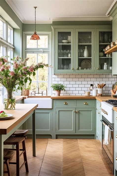 Sage Green Kitchen Cabinets: A Fresh Take on a Classic Look - Melanie Jade Design | Kitchen ...